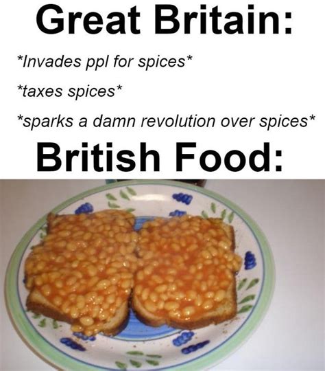 British food - Meme by FuzzyGrim :) Memedroid