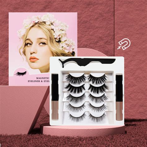 Magnetic False Eyelashes Sets - Juzzfiity