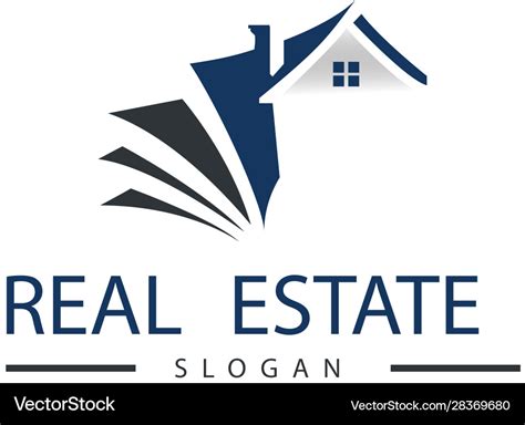 Real-estate-logo Royalty Free Vector Image - VectorStock