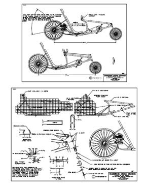 Crafters: Wooden bike building plans