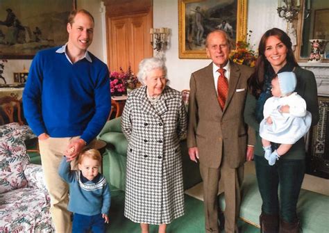 New photos released of The Duke of Edinburgh with Cambridge family ...