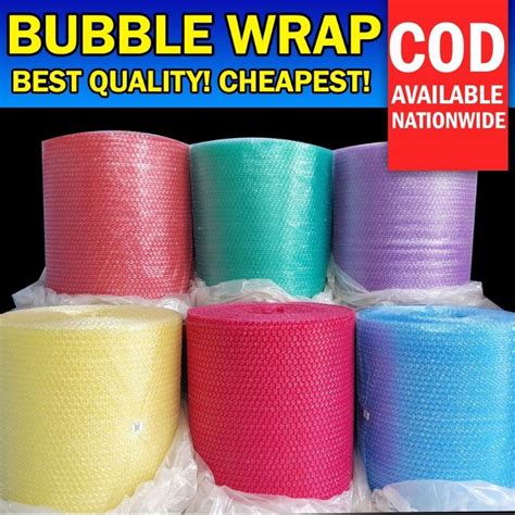 (25 yards) Colored Heart Shaped Bubble Wrap (20inch wide) | Shopee ...