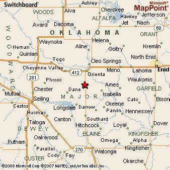 Where is Fairview, Oklahoma? see area map & more