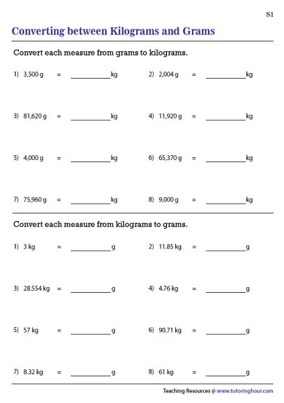 grade 4 measurement worksheets free printable k5 learning - grade 4 ...