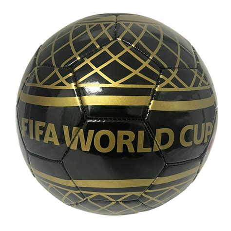 FIFA World Cup Soccer Ball Size 5, Platinum Print - Walmart.com