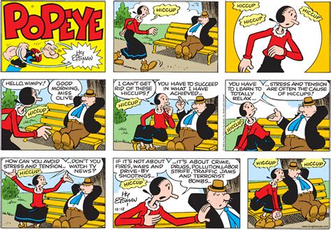 Popeye Comic Strip 1999-12-12 | Comics Kingdom