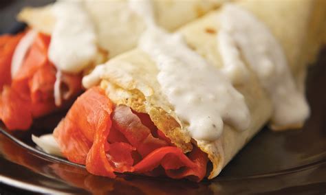 Smoked Salmon Crêpes