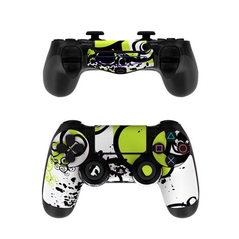 Sony PS4 Controller Skin - Simply Green by Gaming | DecalGirl