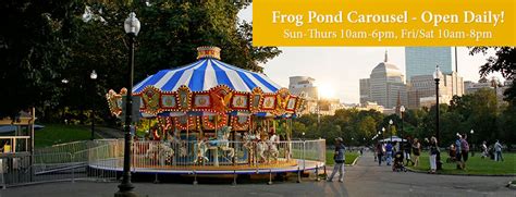 The Boston Common Frog Pond – Four Seasons of Family Fun!