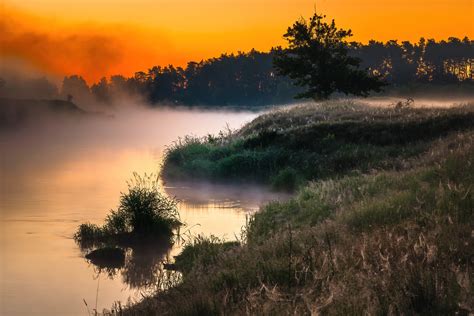 Morning on the Warta river and in its vicinity on Behance