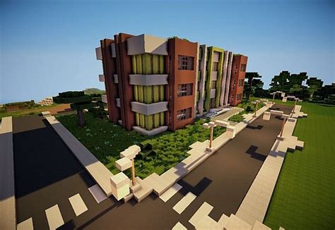 Minecraft Modern Apartment Complex