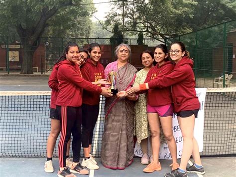 Lady Shri Ram College for Women won Delhi University Inter-college Tennis Tournament – Lady Shri ...