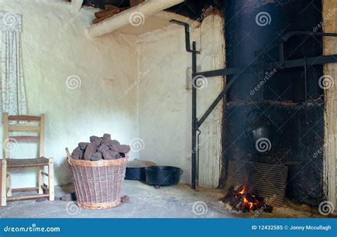 Old Irish Cottage Fireplace Royalty Free Stock Photo - Image: 12432585