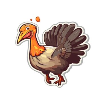 Flying Turkey Clipart PNG, Vector, PSD, and Clipart With Transparent ...