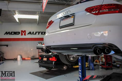 AWE Tuning Cat-Back Quad Exhaust for 2008-12 Audi A5 Coupe/Cabrio [B8]