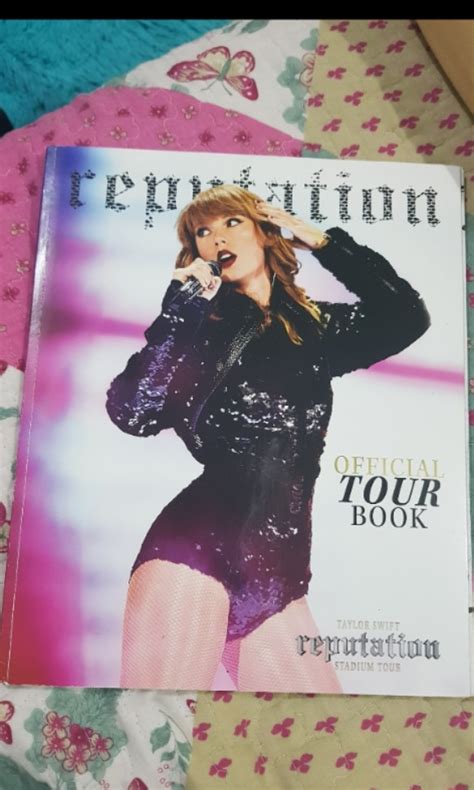 Taylor Swift Reputation tour book, Hobbies & Toys, Music & Media, CDs ...