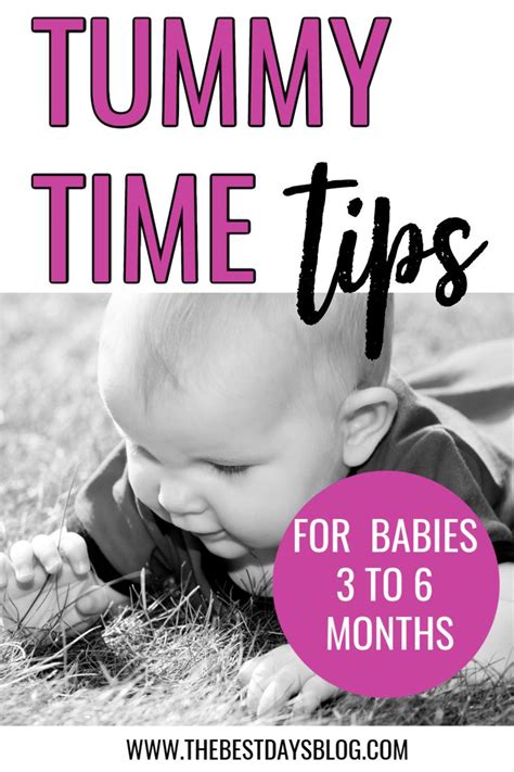 Here are some tummy time milestones you can expect to see with your three to six-month-old as ...