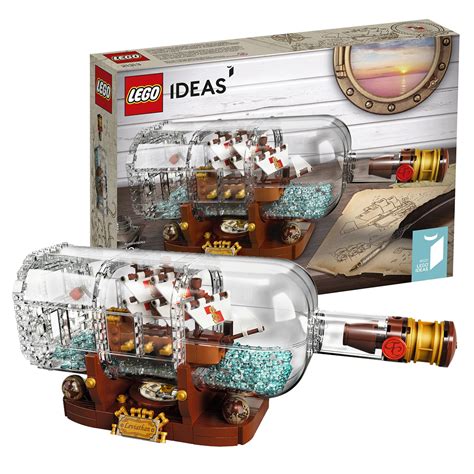 Buy LEGO Ideas: Ship in a Bottle (21313) at Mighty Ape Australia