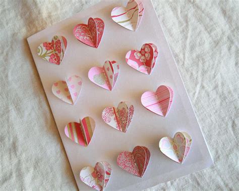 The Creative Place: DIY 3-D Heart Valentine Card