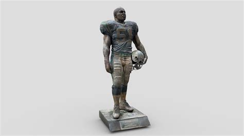 Sam Mills Statue / Panthers Stadium - Charlotte - 3D model by Andrew Sink (@andrewsink) [d173872 ...