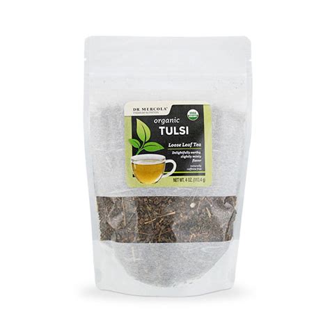 Buy Dr. Mercola’s new Organic Tulsi Tea, a caffeine-free, organic tea that is both calming and ...