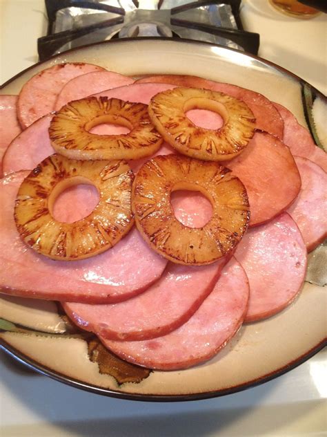 Make Skillet Ham Steaks W/. A Pineapple Glaze | Recipe in 2021 | Ham steaks, Pineapple glaze ...