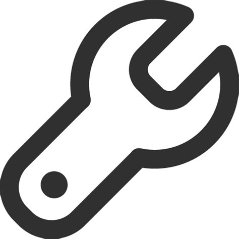 Wrench Icon | Mono General 4 Iconset | Custom Icon Design