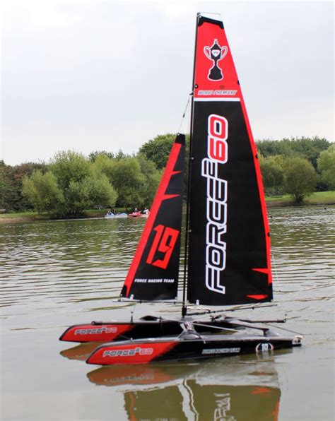 Joysway Force2 60 Catamaran Yacht RTR 2.4GHz | Radio controlled boats, Catamaran yacht, Model boats