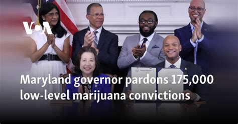 Maryland governor pardons 175,000 low-level marijuana convictions