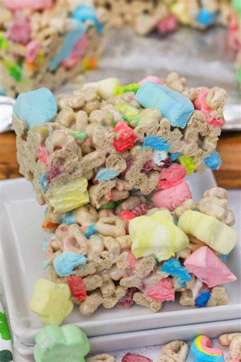 Homemade Lucky Charms Bars (Easy Ingredients!) - Our Zesty Life