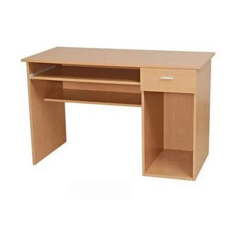 Semi-Automatic Wooden Computer Table, Size: 1500 X 750 Mm, Brown at Rs ...