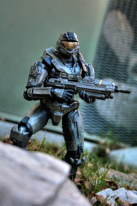 Halo: Reach figures. | The Fighting 1:18th