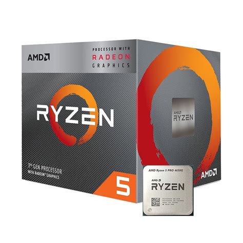 AMD Ryzen 5 PRO 4650G Processor 7nm 3.7Ghz 6 cores 12 Threads Processor | Bermor Techzone