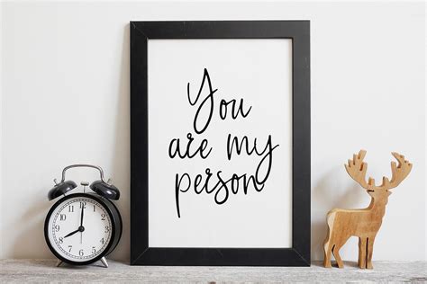 Youre My Person You're My Person You Are My Person Your | Etsy