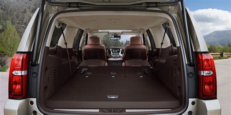 2015 Chevrolet Suburban Interior featuring Power Fold Flat Seats ...