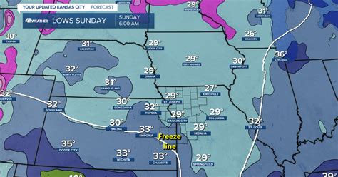 Weather Blog: Freeze warning, then rain chances