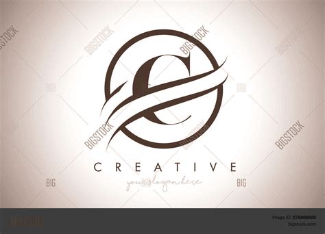 C Letter Icon Logo Vector & Photo (Free Trial) | Bigstock