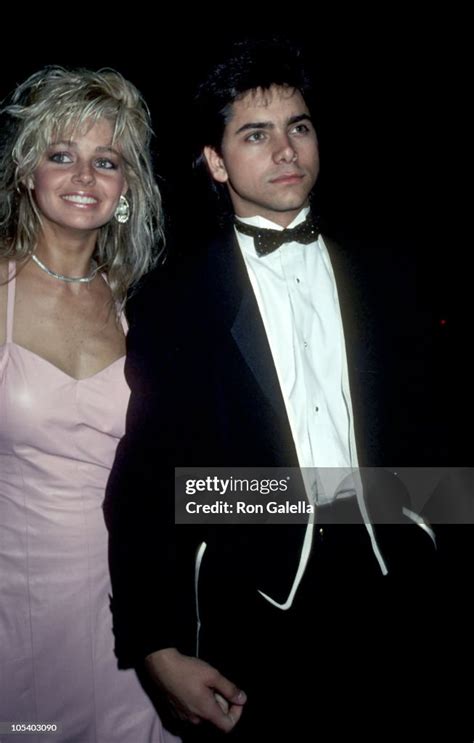 Teri Copley and John Stamos during John Stamos Sighting at Hollywood... News Photo - Getty Images