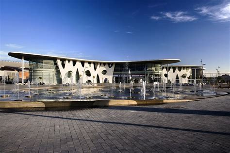 The exhibition centre Fira de Barcelona, designed by Toyo Ito with a ...