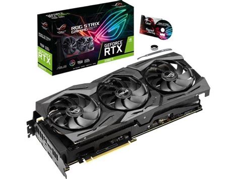 ASUS ROG Strix GeForce RTX 2080 Ti Video Card ROG-STRIX-RTX2080TI-11G ...