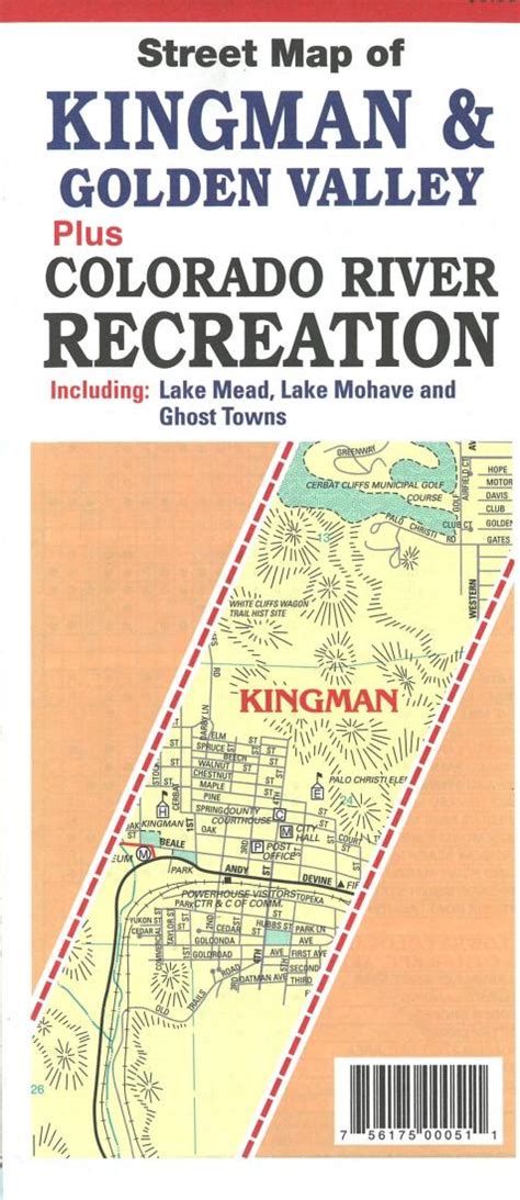 Street Map of Kingman and Golden Valley, Arizona by North Star Mapping | Maps.com.com