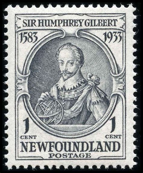Buy Newfoundland #212i - Sir Humphrey Gilbert (1933) 1¢ | Vista Stamps