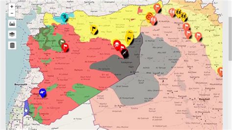 Syria War Map