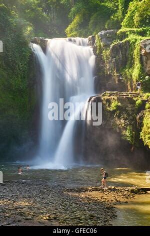 Tegalalang Waterfall near Ubud, Bali, Indonesia Stock Photo - Alamy