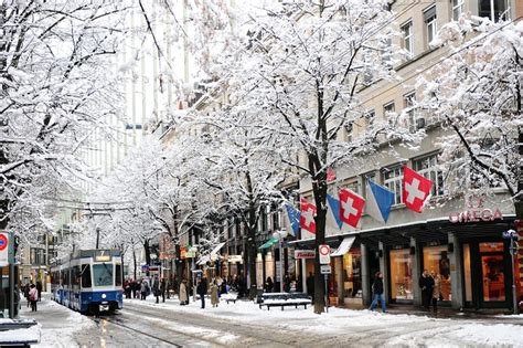 Zurich in Winter by John Martin