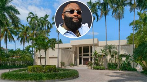 Inside Rick Ross's New $35 Million Mansion on Miami's Star Island