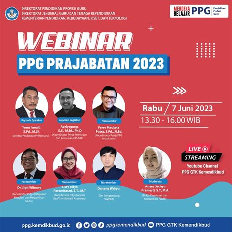 Webinar PPG Prajabatan Tahun 2023