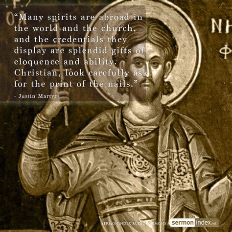 SermonIndex.net Blog: Justin Martyr Quote