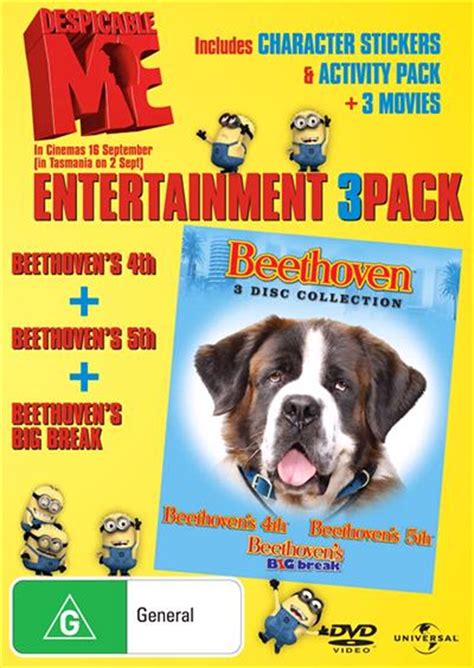 Beethoven's 4th / Beethoven's 5th / Beethoven's Big Break Drama, DVD ...