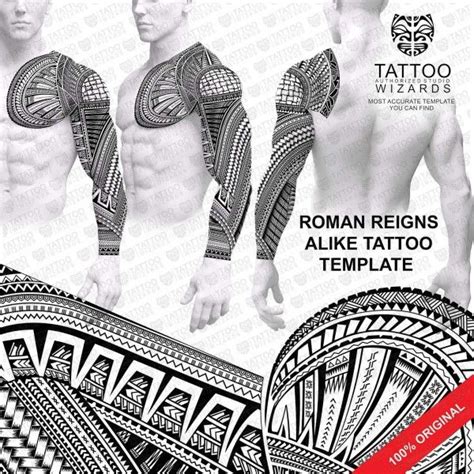 Roman Reigns Full Sleeve Tattoo